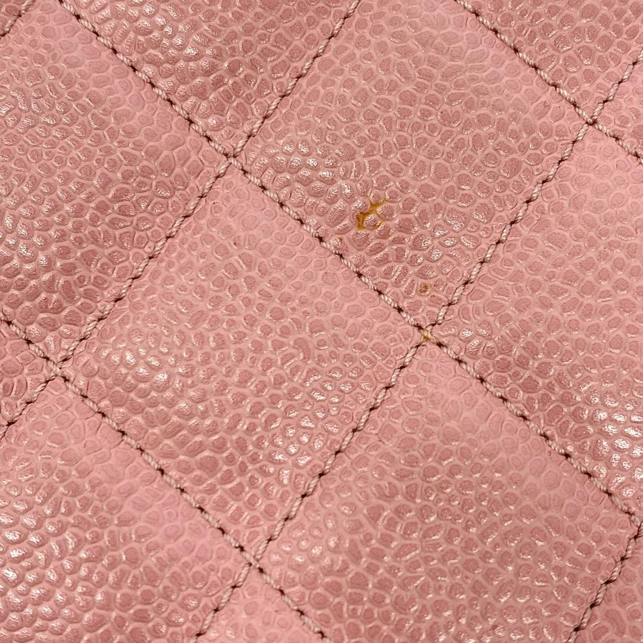 CHANEL Matelasse 20993 Shoulder Grained Calfskin Pink Grained Calfskin Rank A - Thumbnail 6