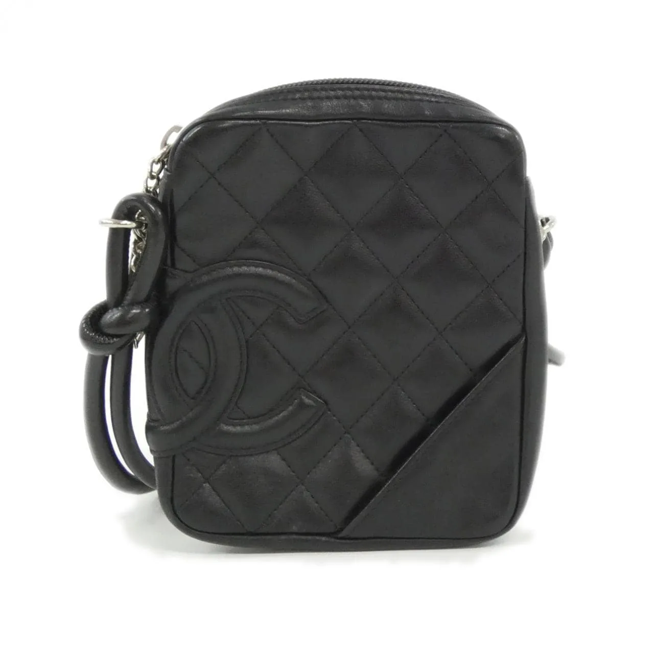 CHANEL Cambon 25177 Shoulder Black