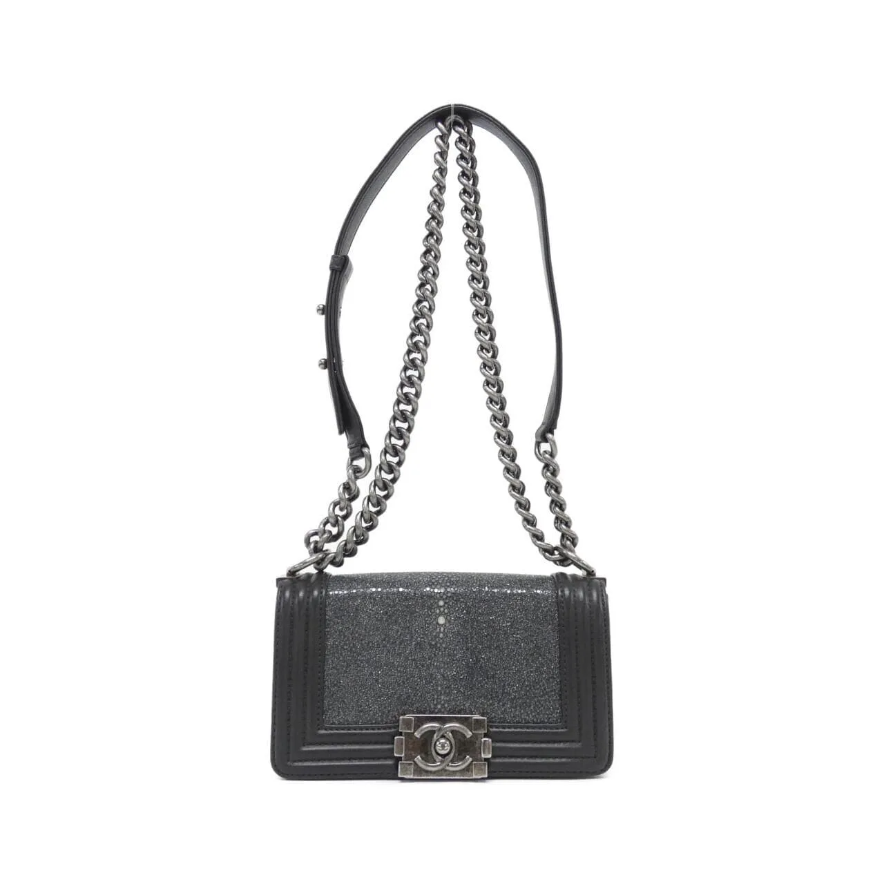 CHANEL Boy Chanel 67085 Shoulder Lambskin