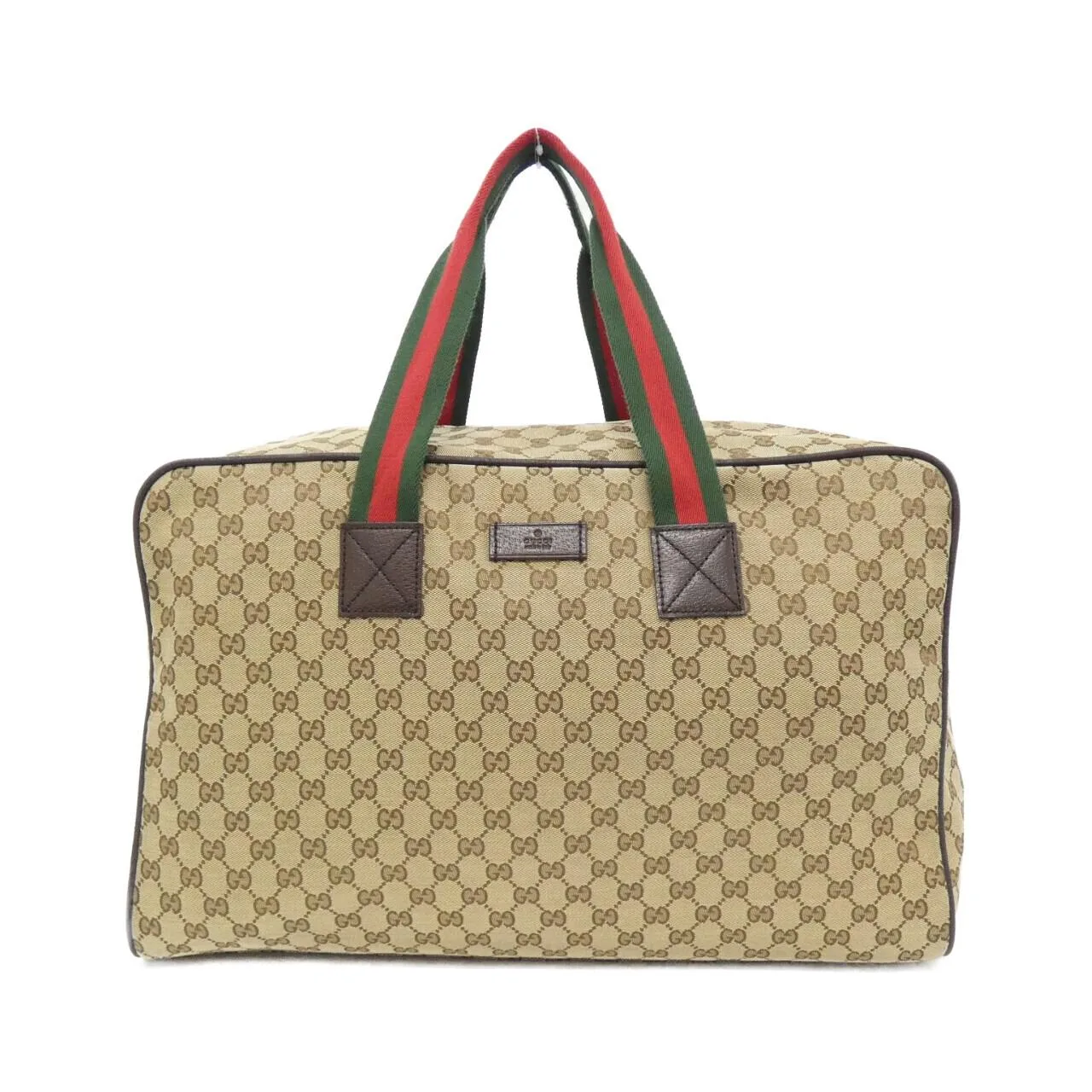 GUCCI 146310 Boston Canvas Beige
