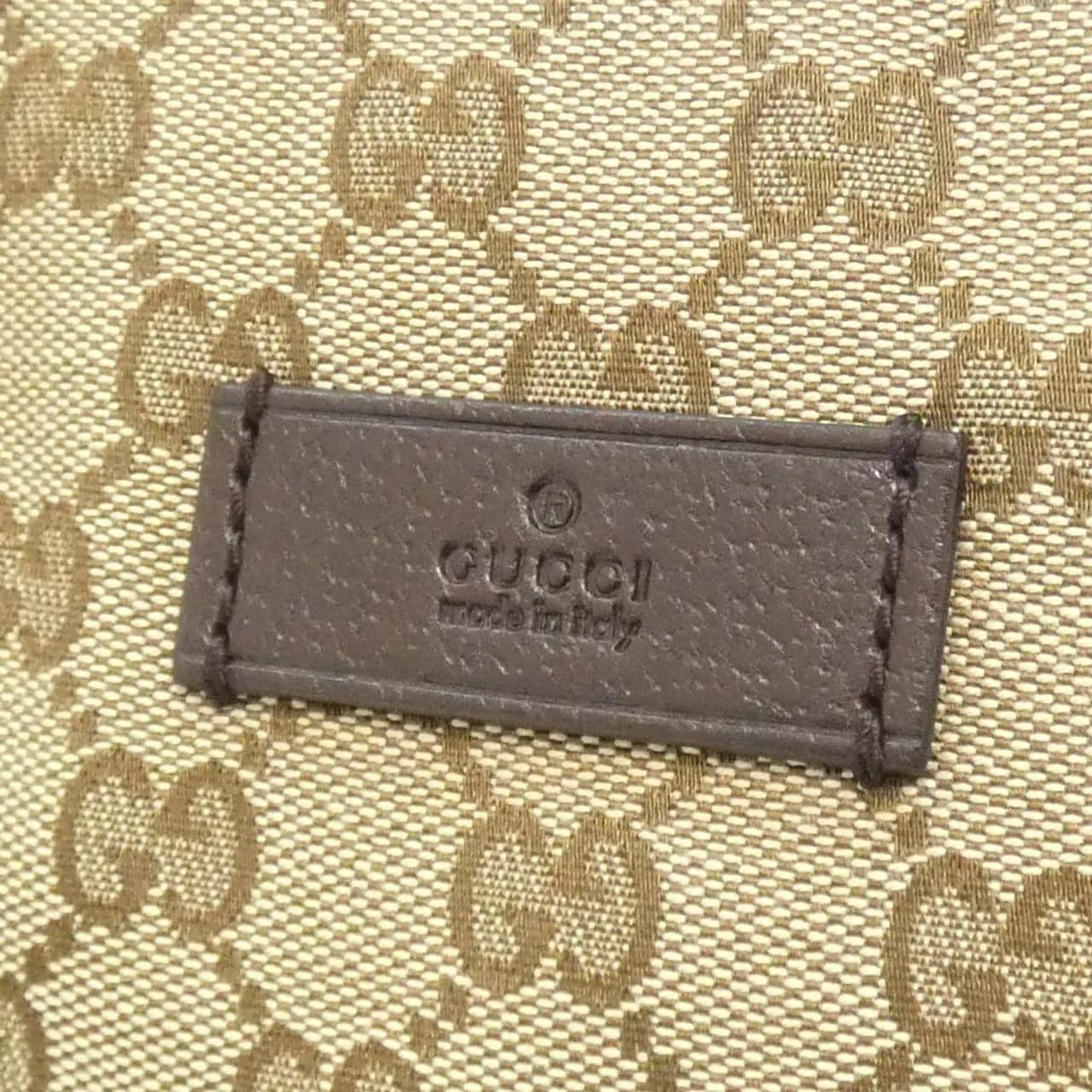 GUCCI 146310 Boston Canvas 米色 帆布 中古品A - 縮圖 4