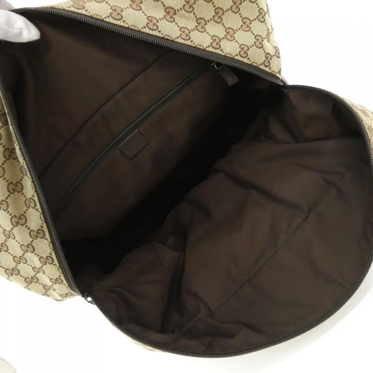 GUCCI 146310 Boston Canvas 米色 帆布 中古品A - 縮圖 9