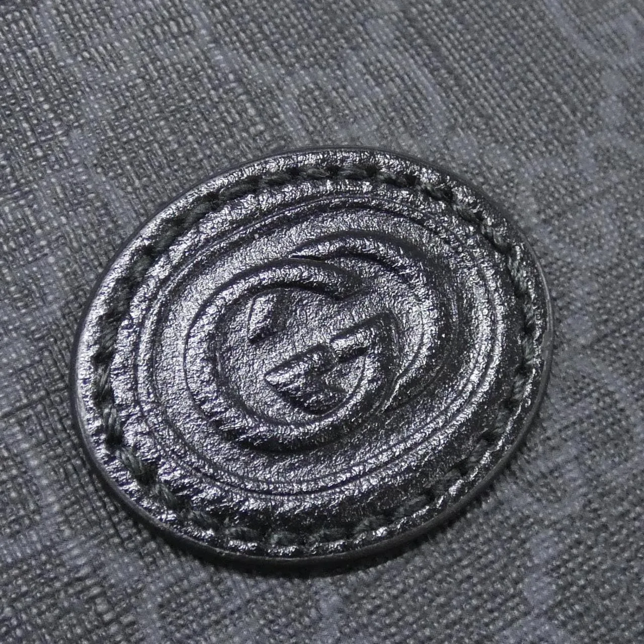 GUCCI 723306 92THN Shoulder Canvas Black Canvas Rank A - Thumbnail 5