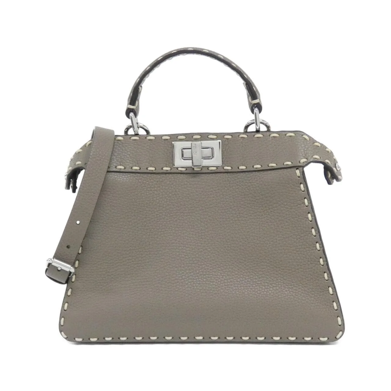 FENDI Peekaboo 8BN327 AFQ8 Handbag Black