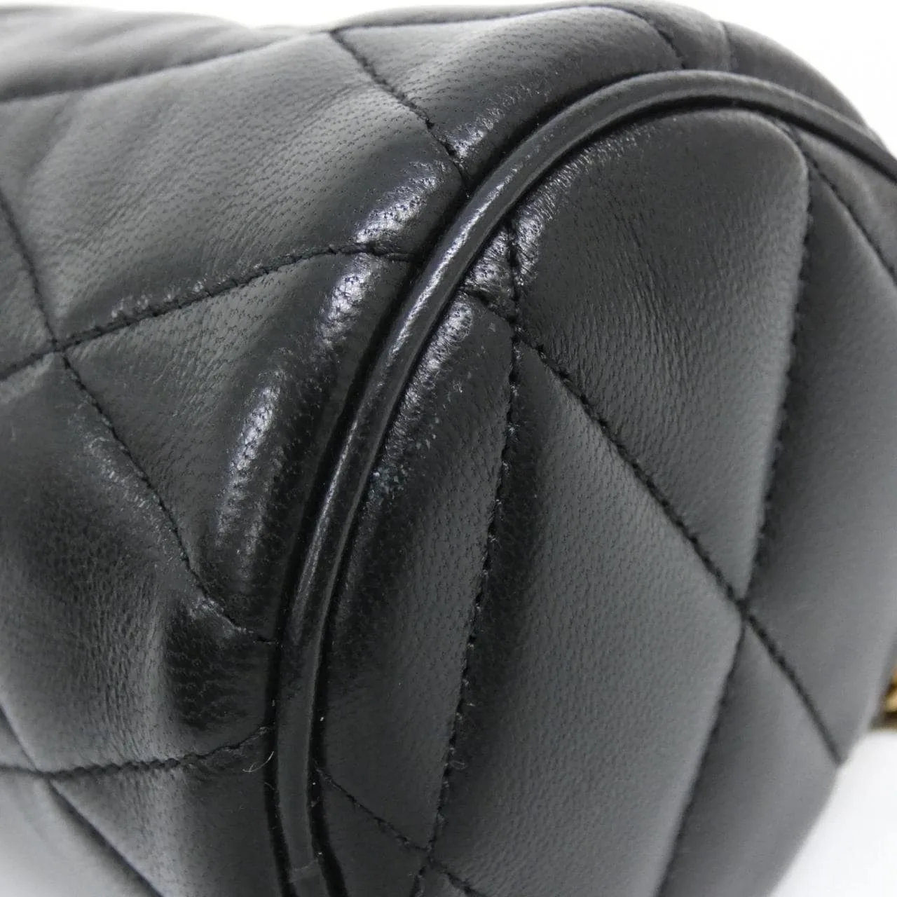 SAINT LAURENT 699703 AAAJU Shoulder Lambskin Black Lambskin Rank A - Thumbnail 3