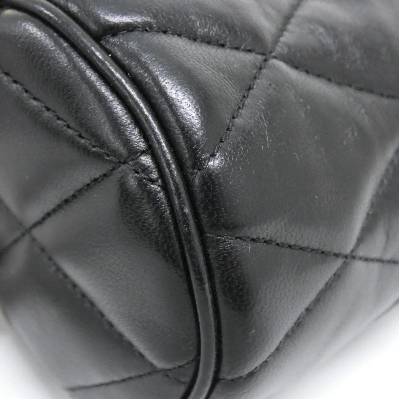 SAINT LAURENT 699703 AAAJU Shoulder Lambskin Black Lambskin Rank A - Thumbnail 6