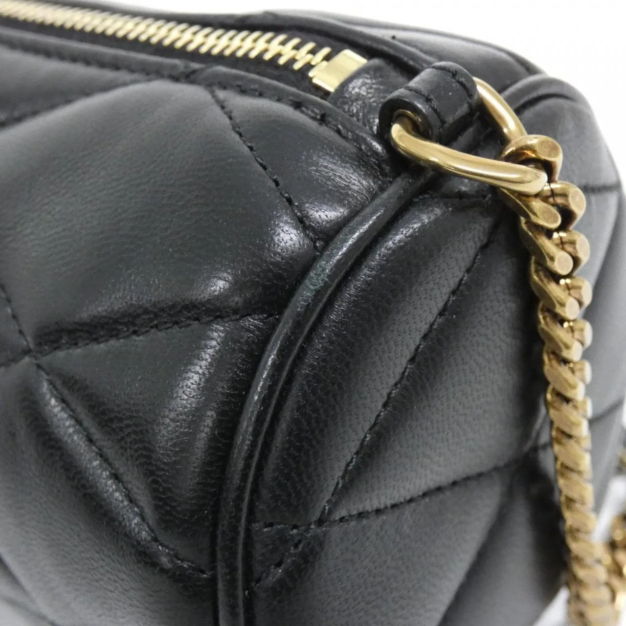 SAINT LAURENT 699703 AAAJU Shoulder Lambskin Black Lambskin Rank A - Thumbnail 7