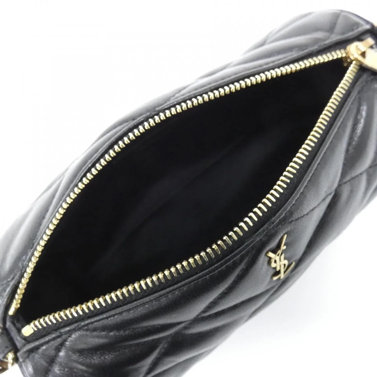 SAINT LAURENT 699703 AAAJU Shoulder Lambskin Black Lambskin Rank A - Thumbnail 9