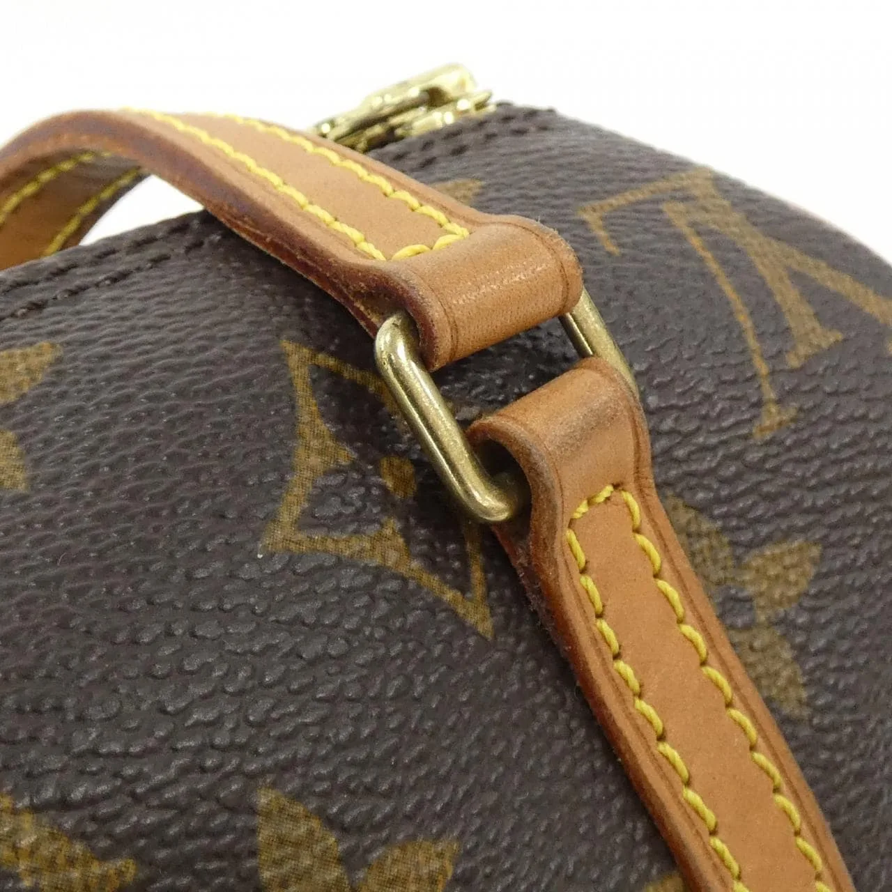 LOUIS VUITTON Papillon M51389 Handbag Monogram 黑色 Monogram 中古品B - 縮圖 4