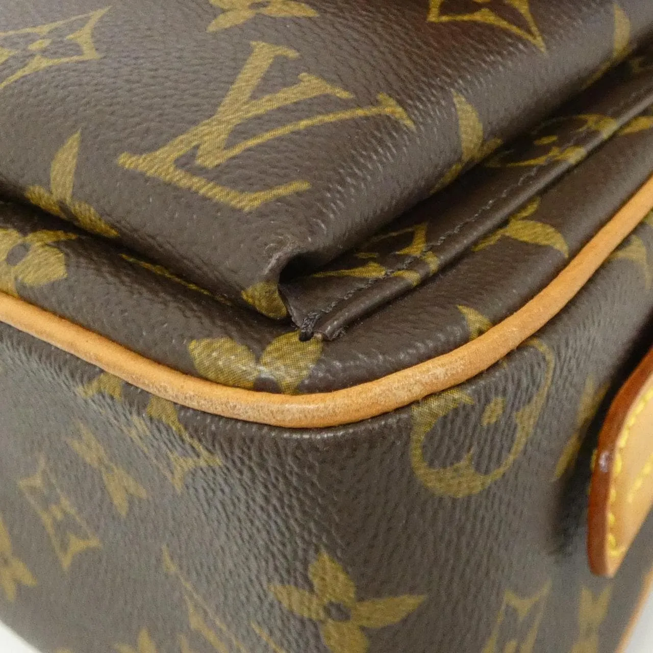 LOUIS VUITTON Viva Cité M51164 Shoulder Monogram 黑色 Monogram 中古品A - 縮圖 3