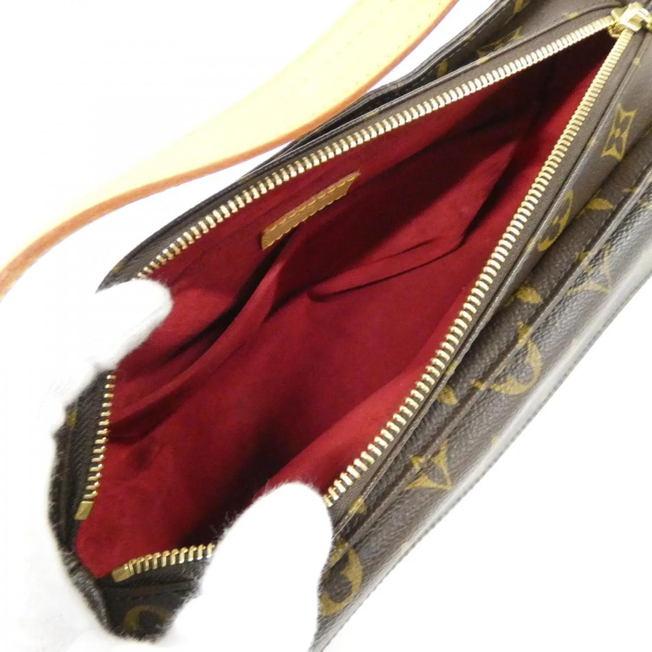 LOUIS VUITTON Viva Cité M51164 Shoulder Monogram 黑色 Monogram 中古品A - 縮圖 8