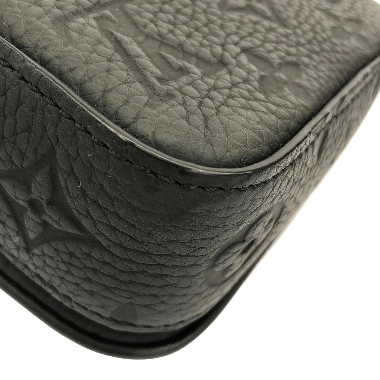 LOUIS VUITTON M81524 Shoulder Monogram 黑色 Monogram 中古品A - 縮圖 3