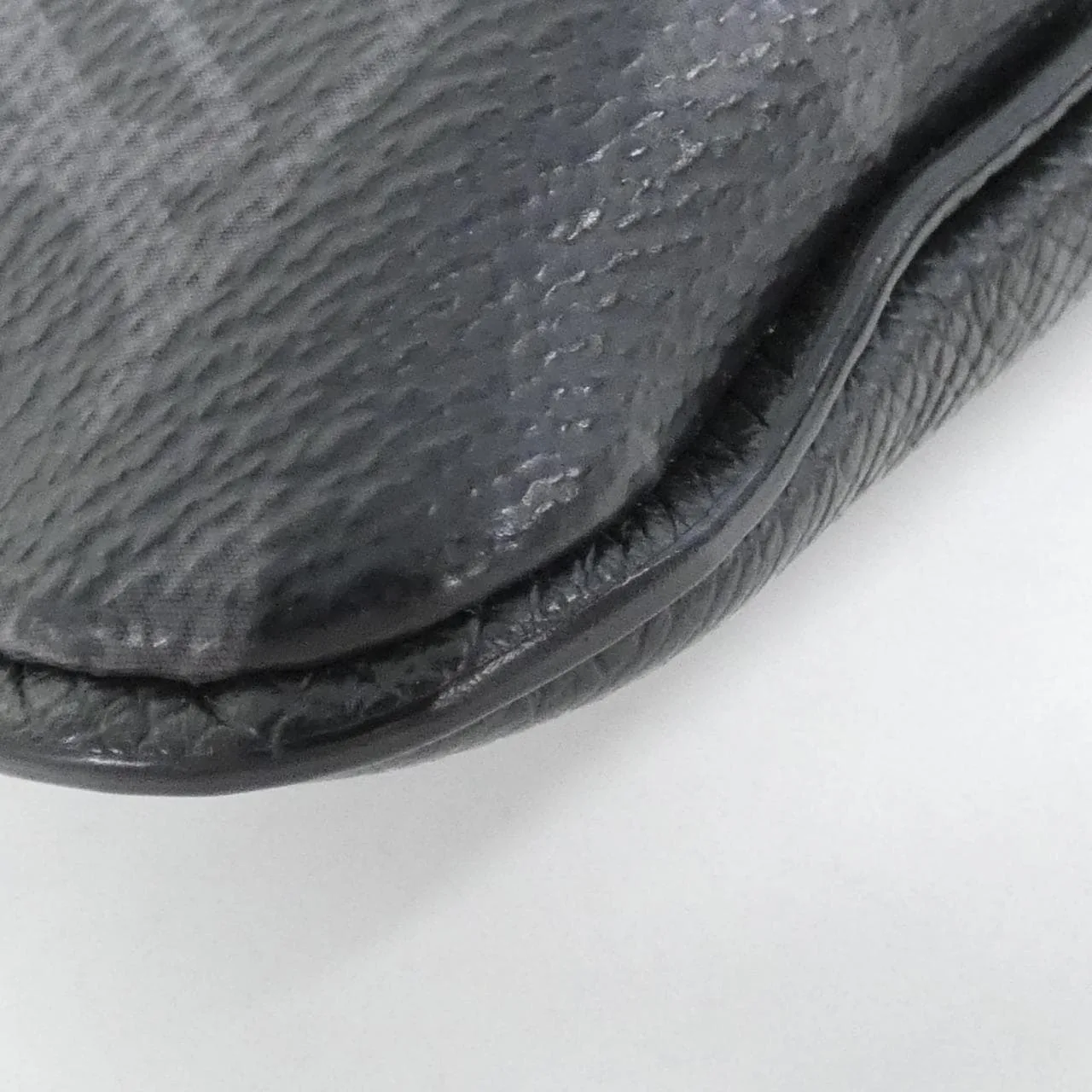 LOUIS VUITTON M30413 Shoulder Canvas 黑色 帆布 中古品A - 縮圖 3