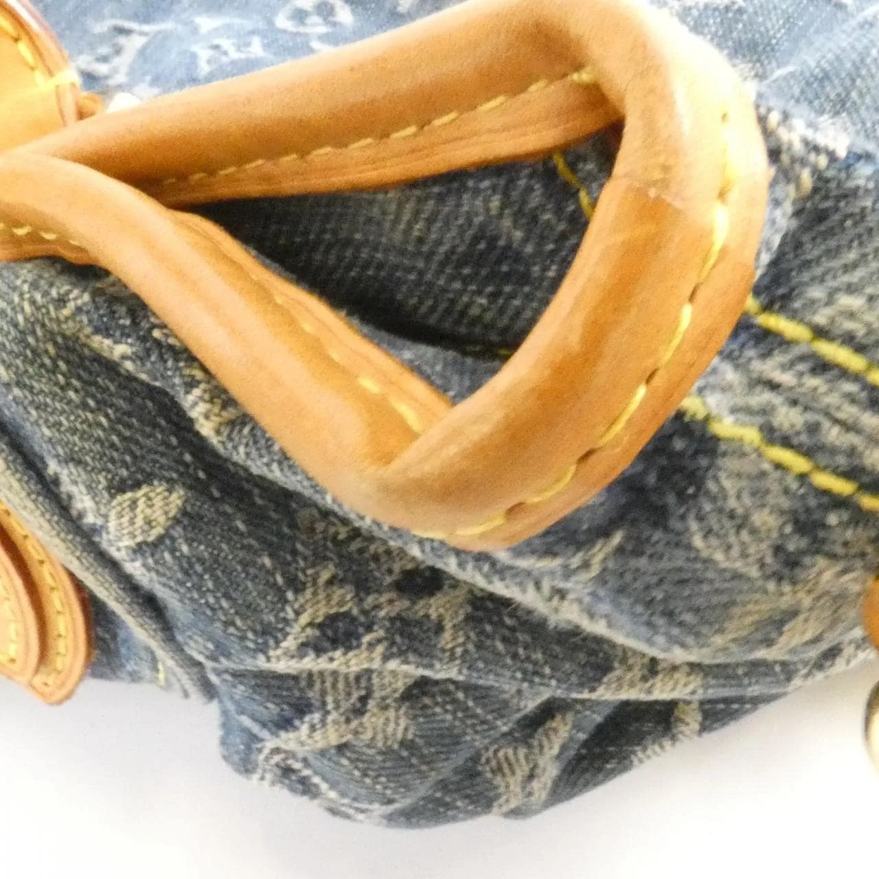 LOUIS VUITTON M95350 Handbag Monogram Blue Monogram Rank B - Thumbnail 4