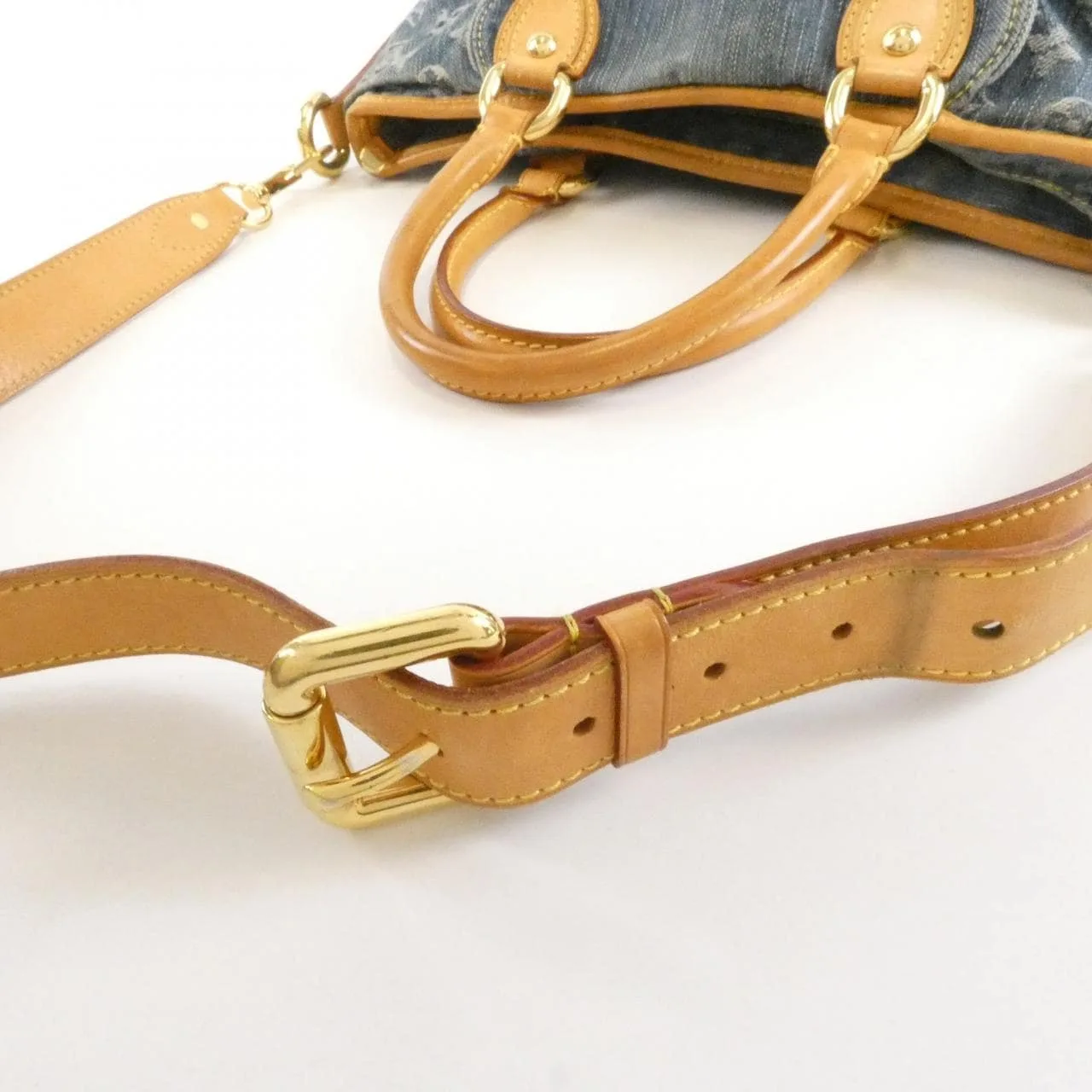 LOUIS VUITTON M95350 Handbag Monogram Blue Monogram Rank B - Thumbnail 5