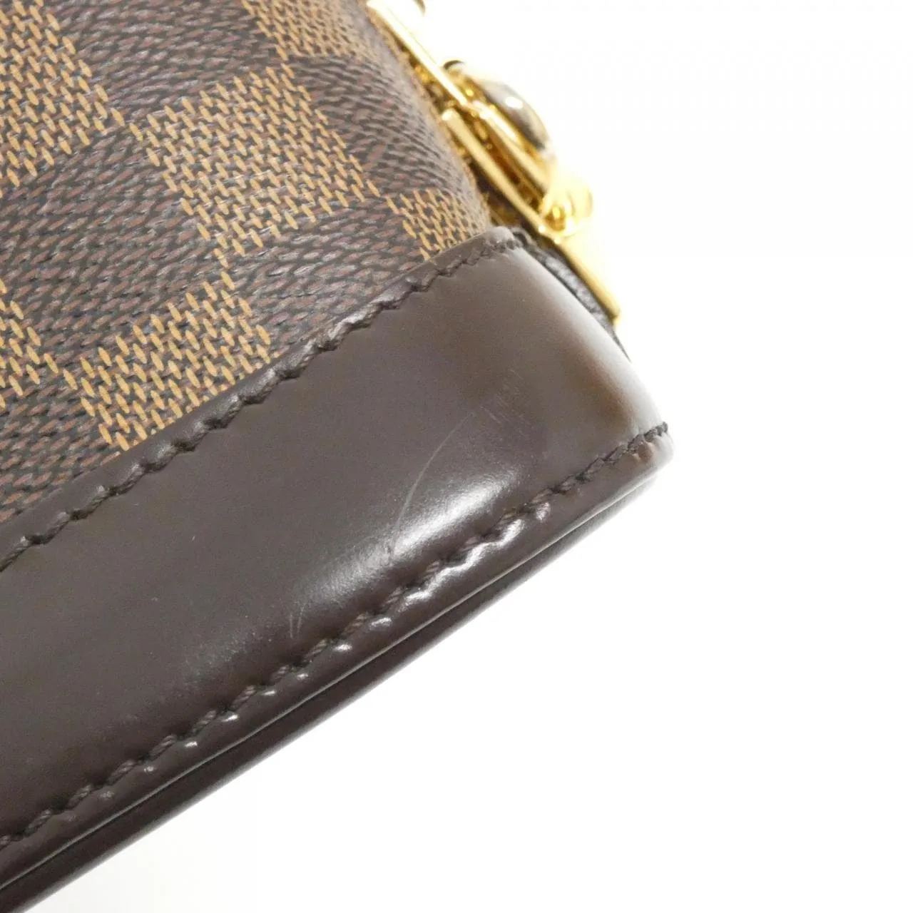 LOUIS VUITTON Alma N41221 Handbag Damier Black Damier Rank A - Thumbnail 3