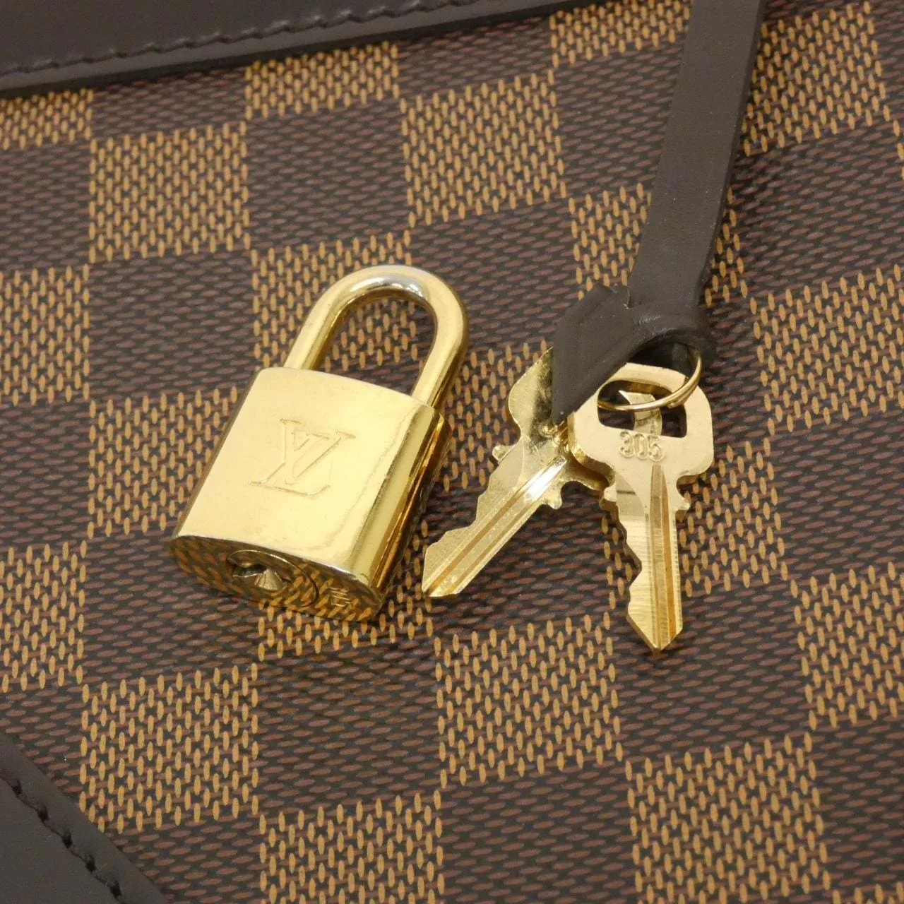 LOUIS VUITTON Alma N41221 Handbag Damier Black Damier Rank A - Thumbnail 6