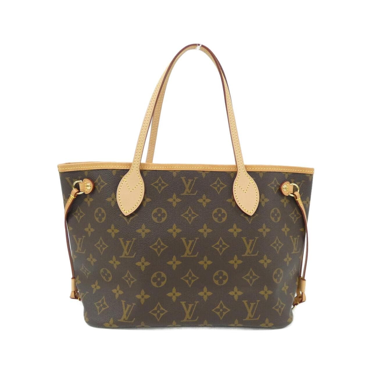 LOUIS VUITTON Neverfull M41245 Tote Monogram Black