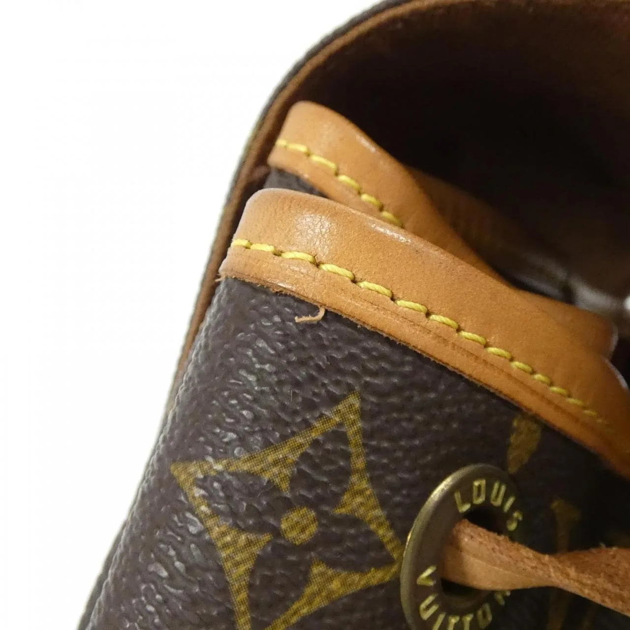 LOUIS VUITTON Montsouris M51136 Backpack Monogram 黑色 Monogram 中古品A - 縮圖 7