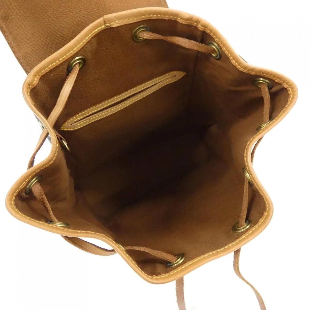 LOUIS VUITTON Montsouris M51136 Backpack Monogram 黑色 Monogram 中古品A - 縮圖 9