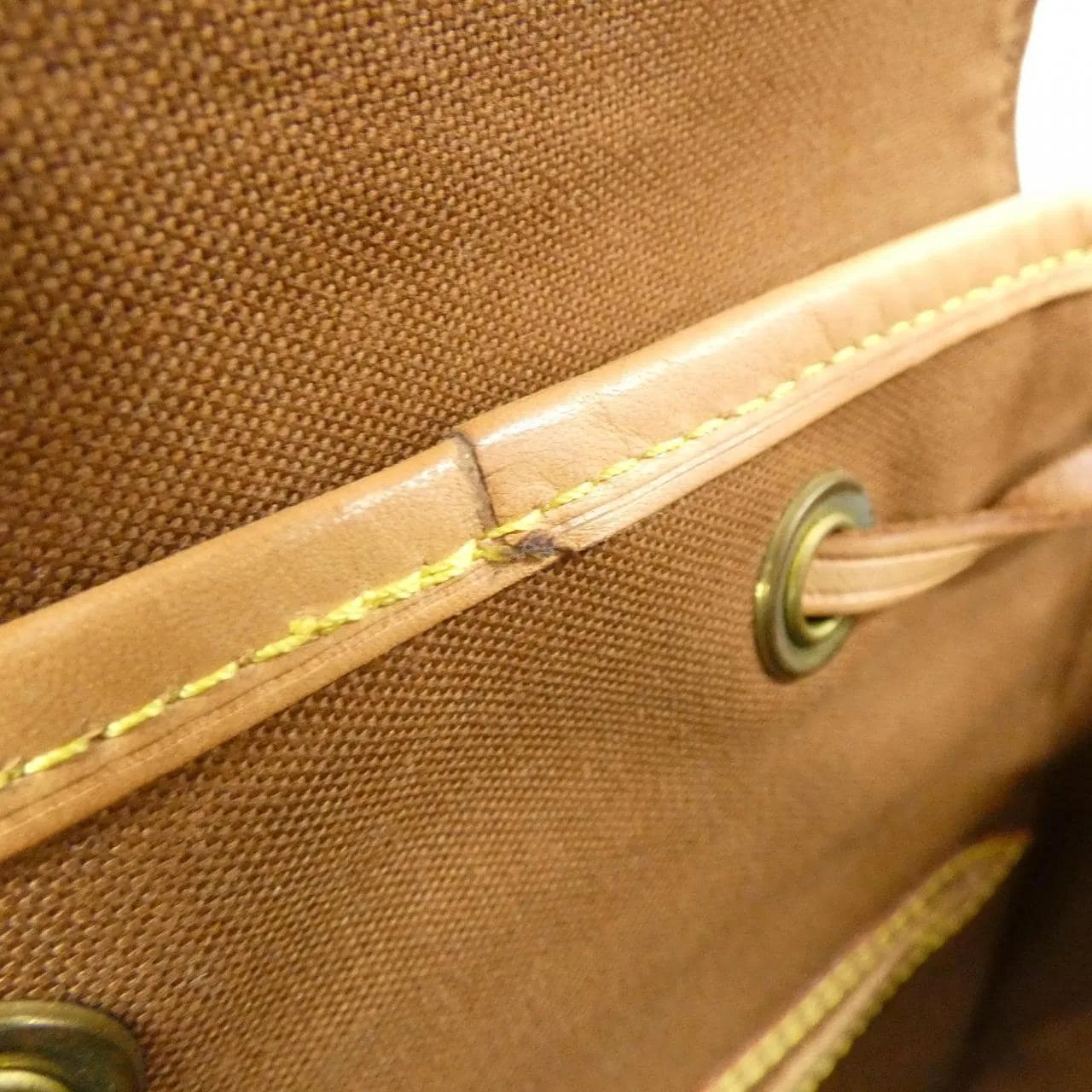 LOUIS VUITTON Montsouris M51136 Backpack Monogram 黑色 Monogram 中古品A - 縮圖 10