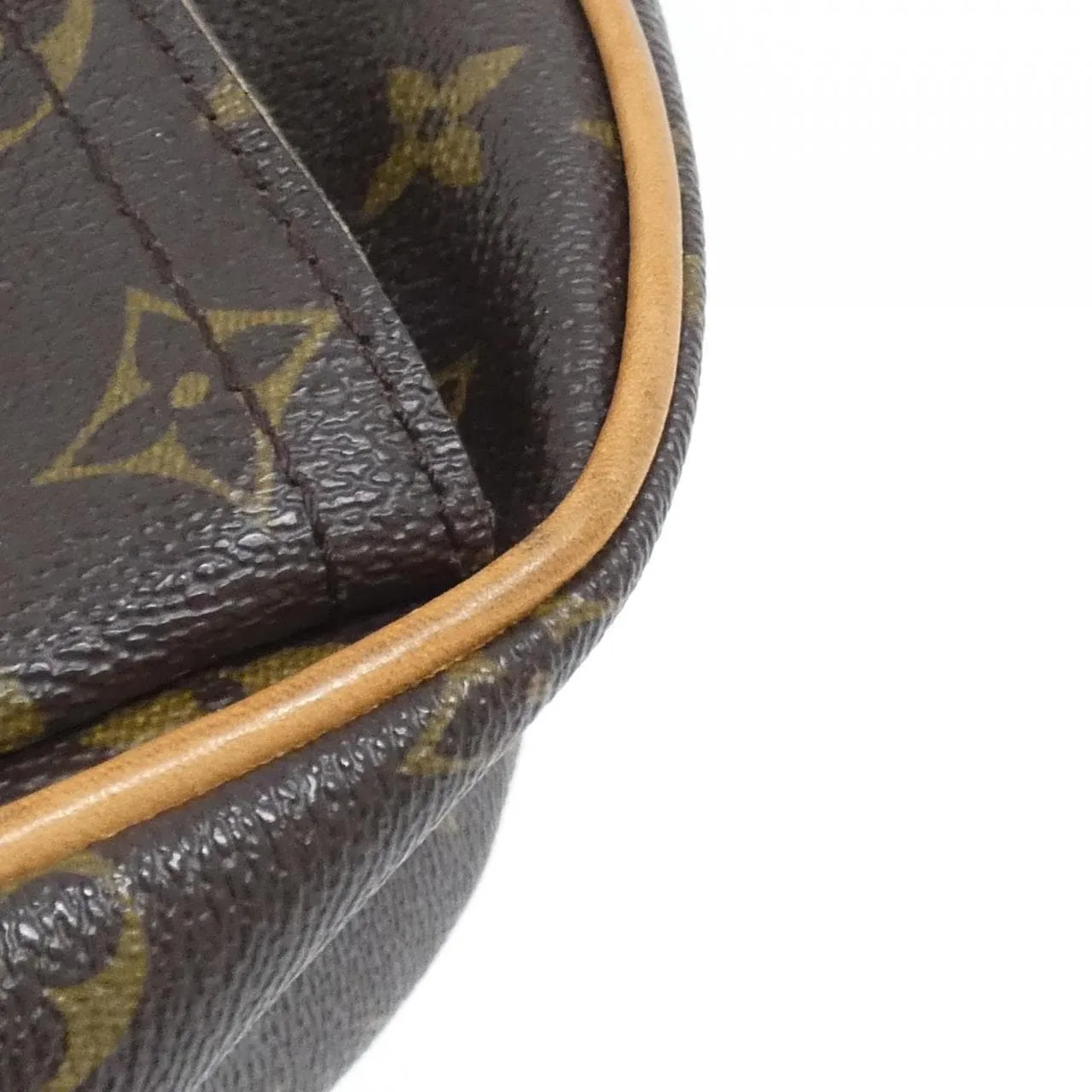 LOUIS VUITTON M40045+J54394 Shoulder Monogram Black Monogram Rank B - Thumbnail 3
