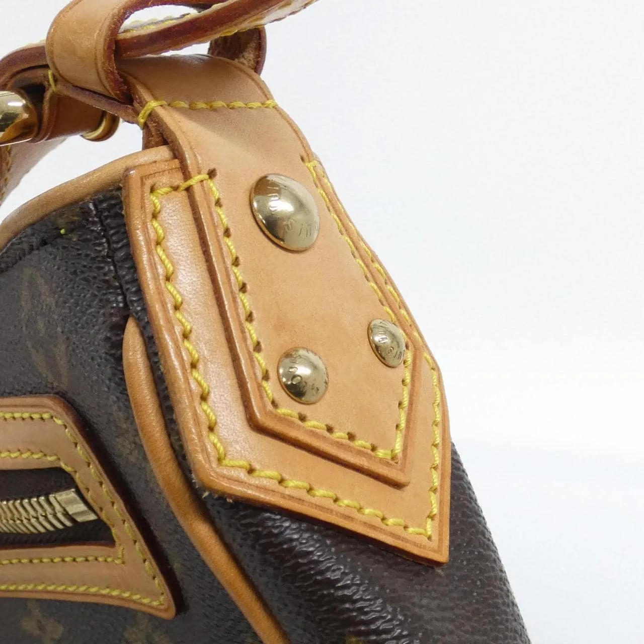 LOUIS VUITTON M40045+J54394 Shoulder Monogram Black Monogram Rank B - Thumbnail 6