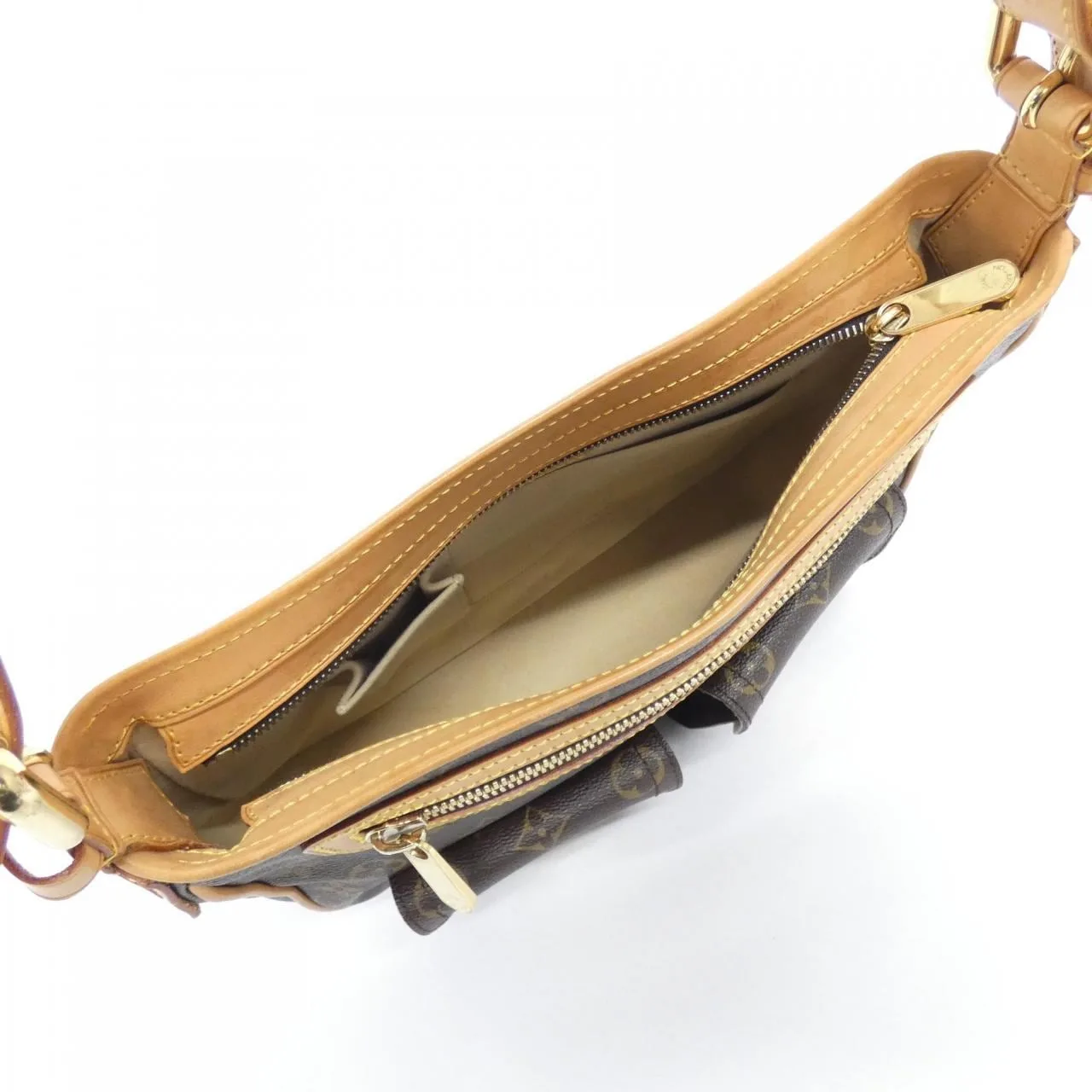 LOUIS VUITTON M40045+J54394 Shoulder Monogram Black Monogram Rank B - Thumbnail 10