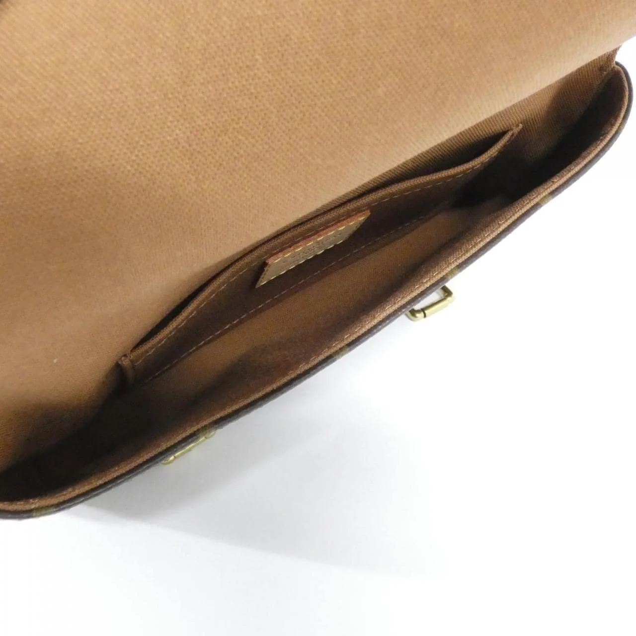 LOUIS VUITTON Pochette M51159 Belt Monogram 黑色 Monogram 中古品A - 縮圖 8