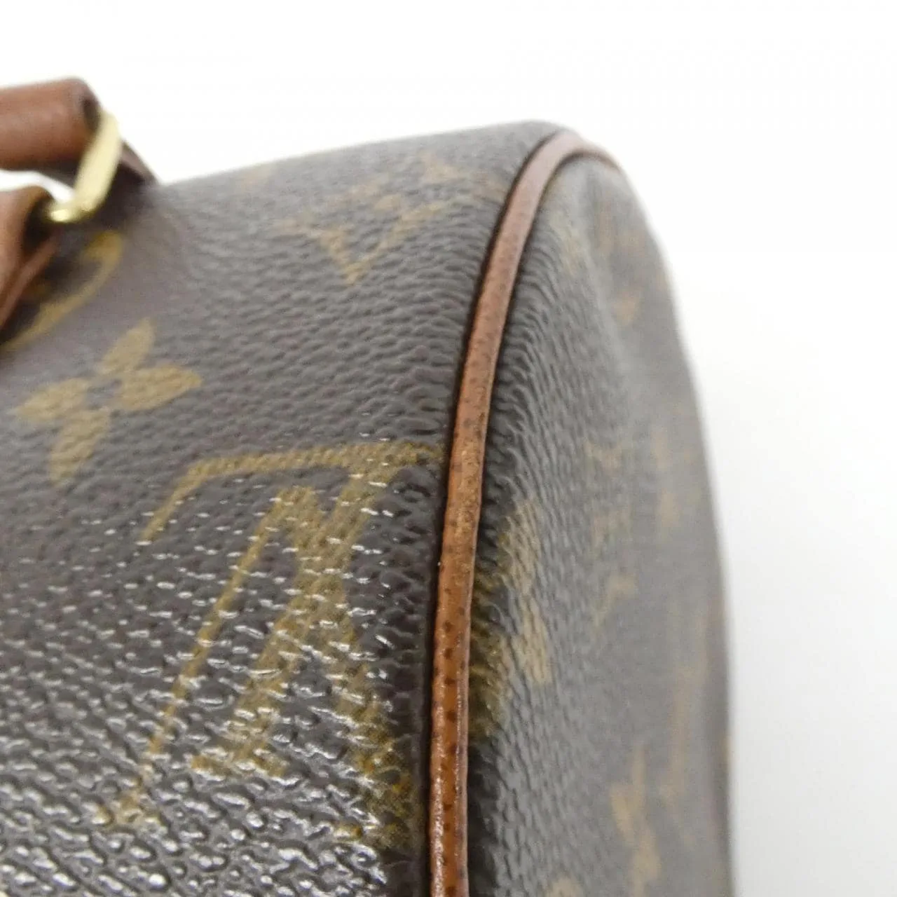 LOUIS VUITTON Papillon M51366 Handbag Monogram 黑色 Monogram 中古品A - 縮圖 5