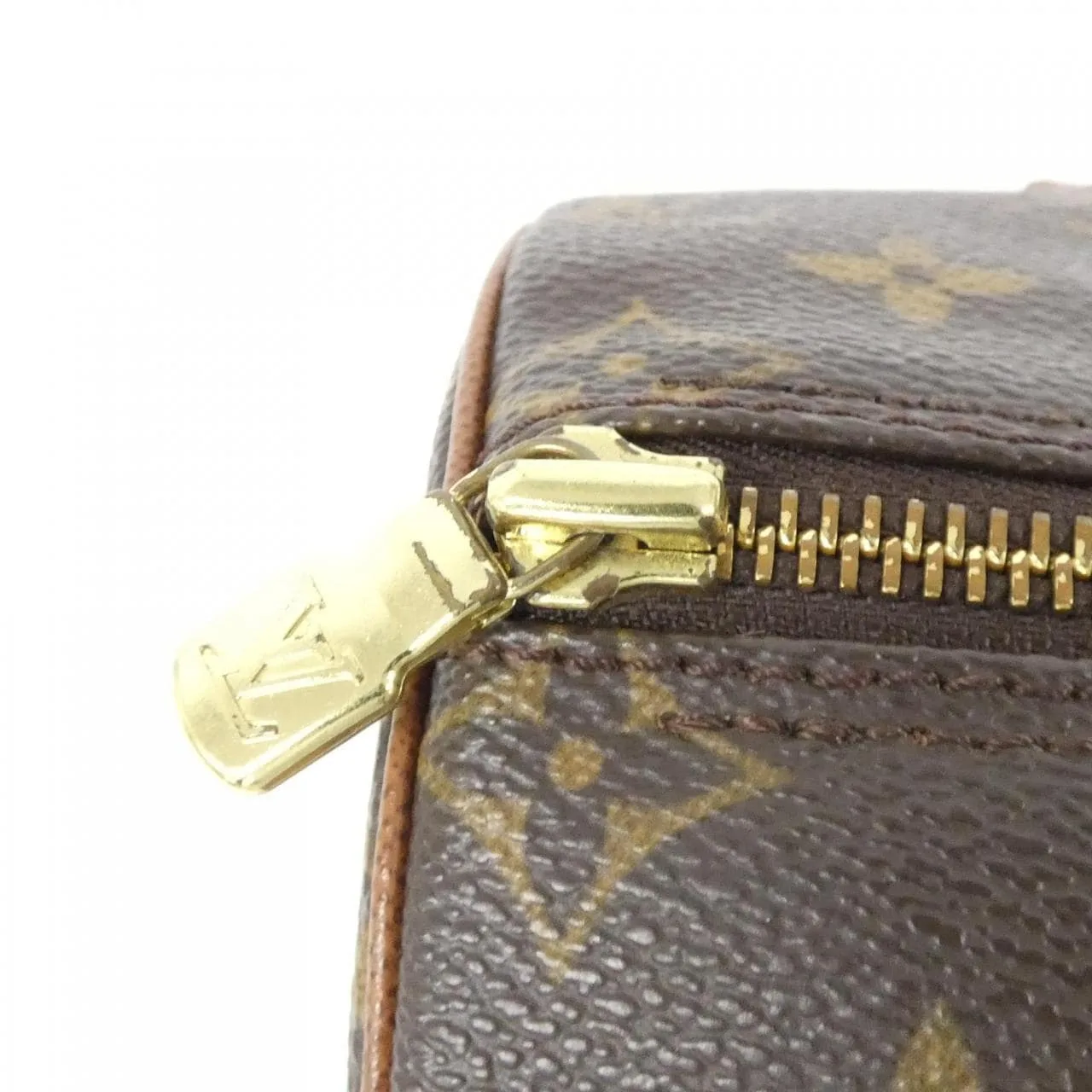 LOUIS VUITTON Papillon M51366 Handbag Monogram 黑色 Monogram 中古品A - 縮圖 6