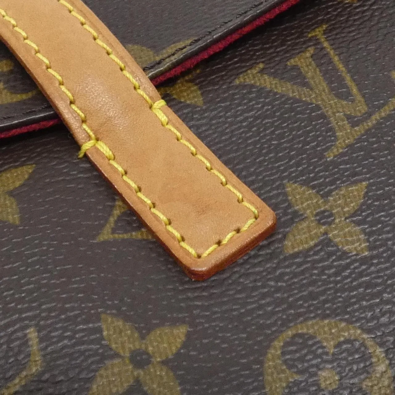 LOUIS VUITTON M51902 Handbag Monogram 黑色 Monogram 中古品A - 縮圖 4