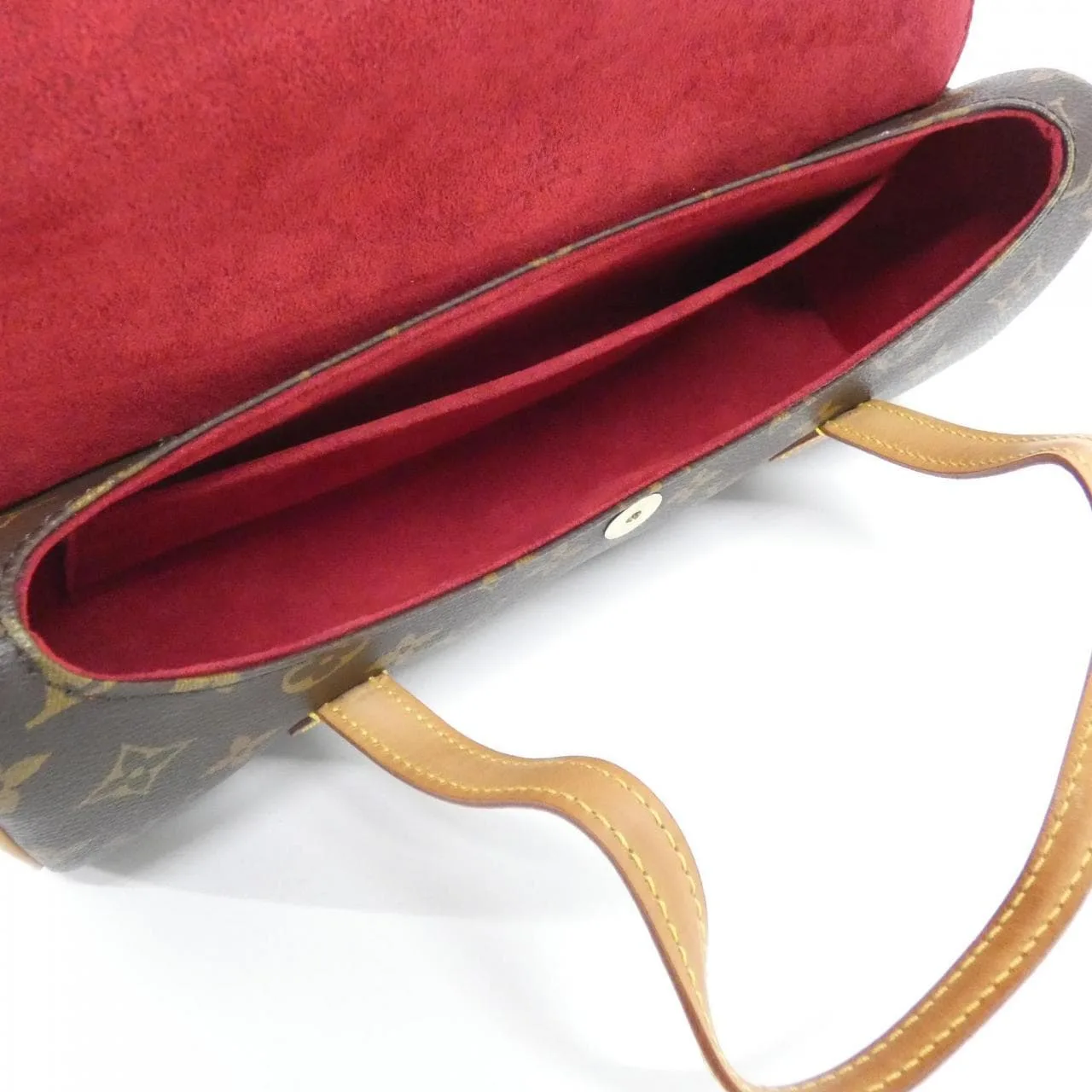 LOUIS VUITTON M51902 Handbag Monogram 黑色 Monogram 中古品A - 縮圖 6