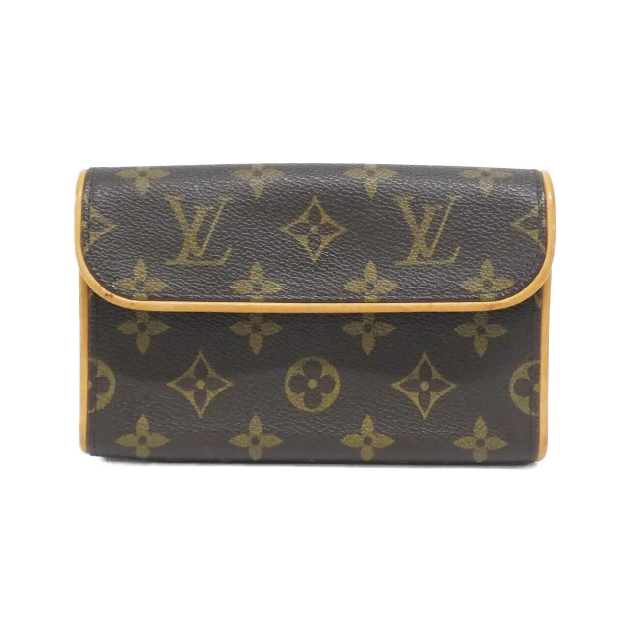 LOUIS VUITTON Pochette M51855+M67304 Belt Monogram Black