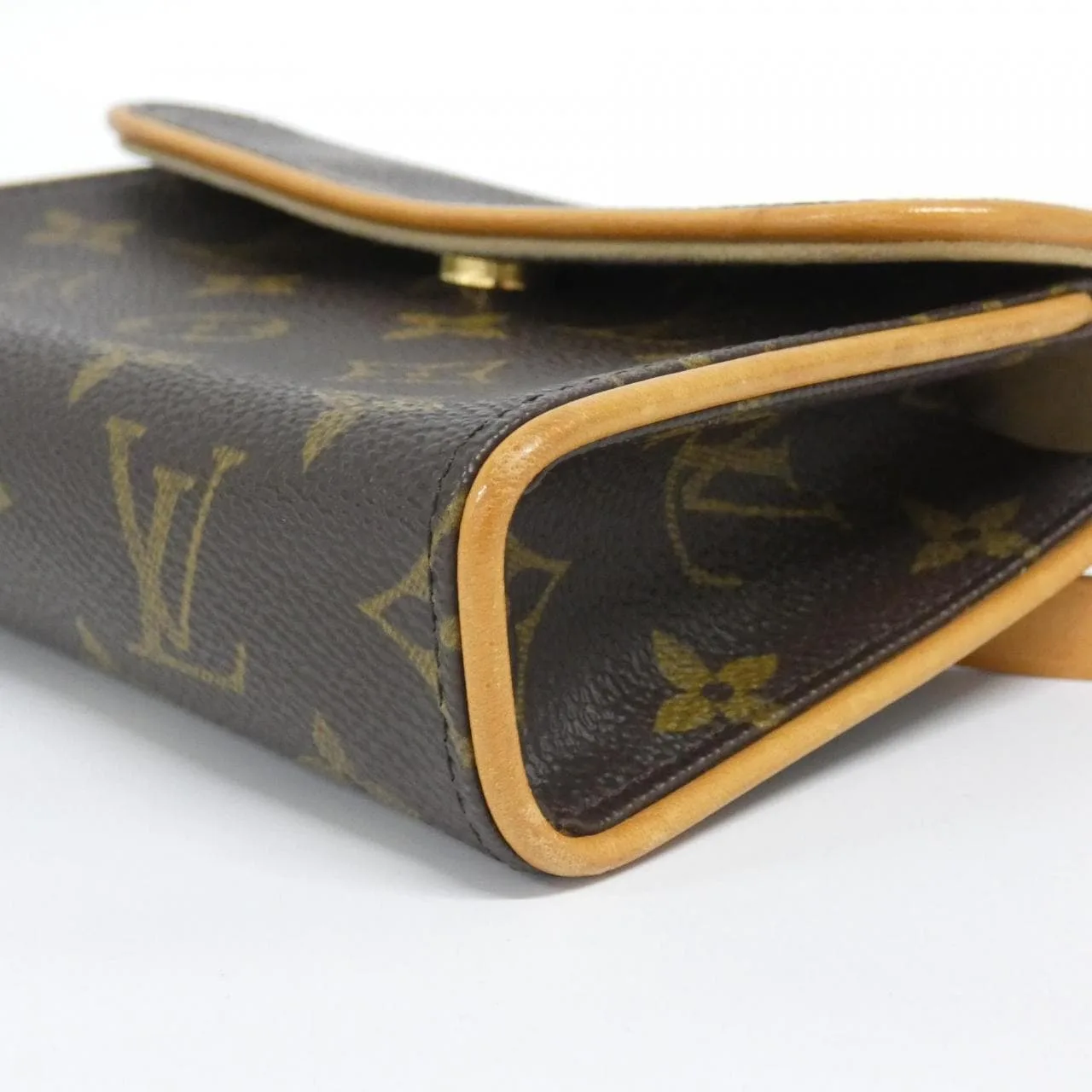 LOUIS VUITTON Pochette M51855+M67304 Belt Monogram 黑色 Monogram 中古品A - 縮圖 3