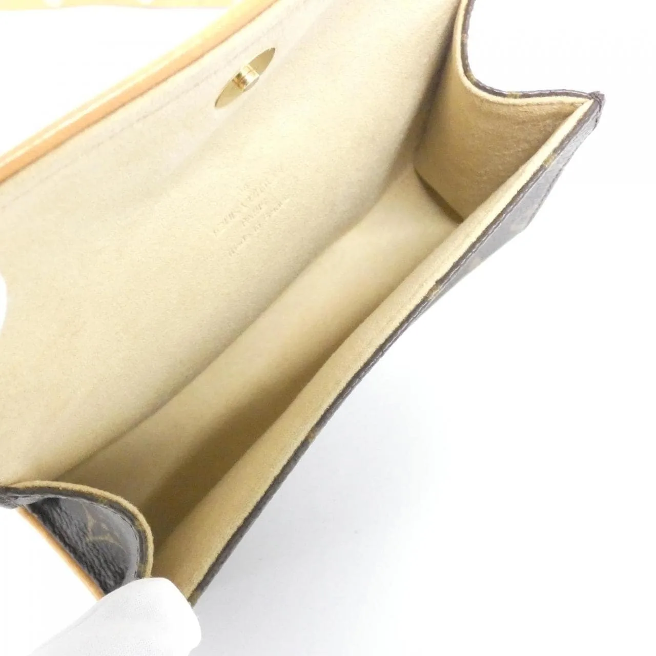 LOUIS VUITTON Pochette M51855+M67304 Belt Monogram 黑色 Monogram 中古品A - 縮圖 6