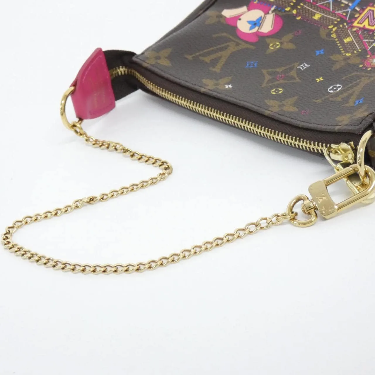 LOUIS VUITTON Pochette M69752 Pochette Monogram 黑色 Monogram 中古品A - 縮圖 6