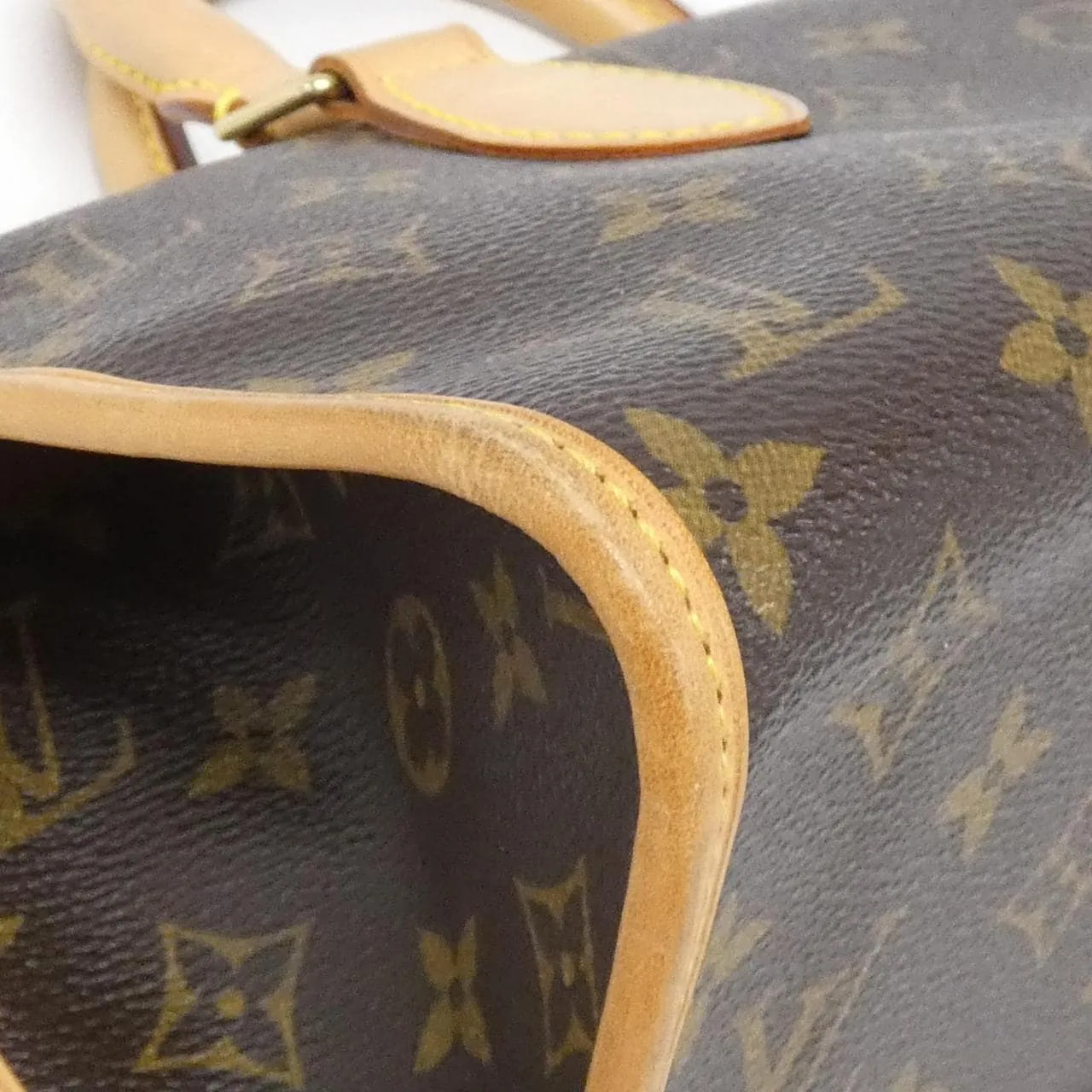 LOUIS VUITTON M40009 Handbag Monogram Black Monogram Rank A - Thumbnail 2