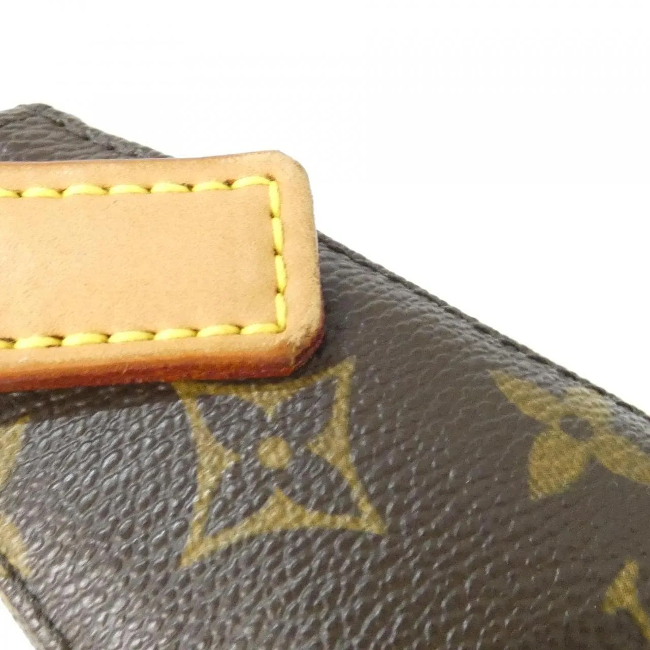 LOUIS VUITTON Looping M51146 Shoulder Monogram 黑色 Monogram 中古品A - 縮圖 4