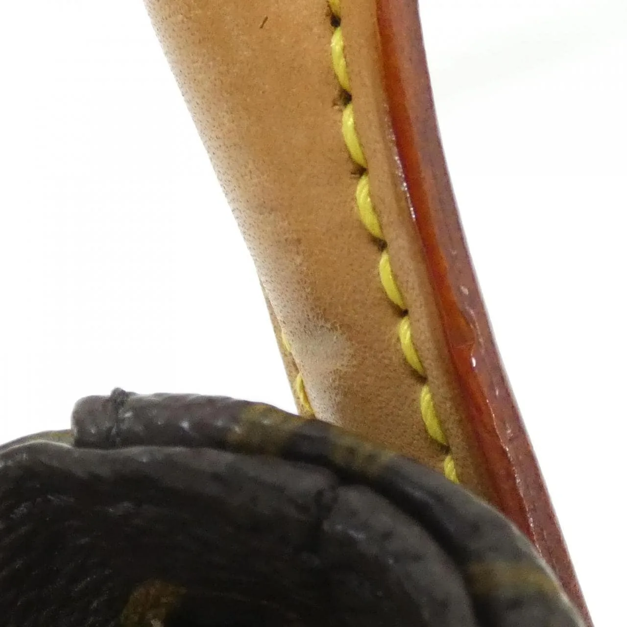 LOUIS VUITTON Looping M51146 Shoulder Monogram 黑色 Monogram 中古品A - 縮圖 5