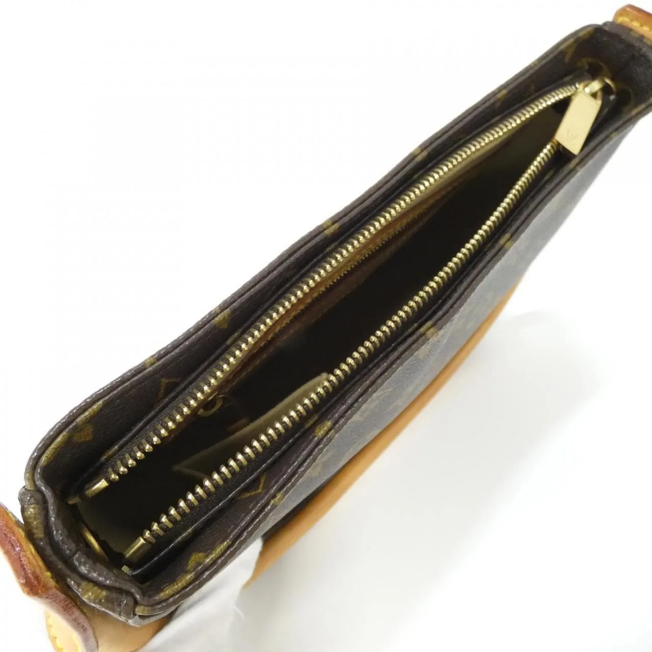 LOUIS VUITTON Looping M51146 Shoulder Monogram 黑色 Monogram 中古品A - 縮圖 8