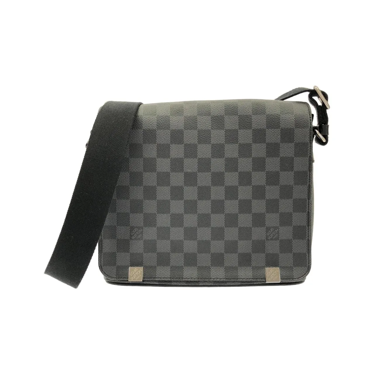 LOUIS VUITTON District N41028 Shoulder Damier Black