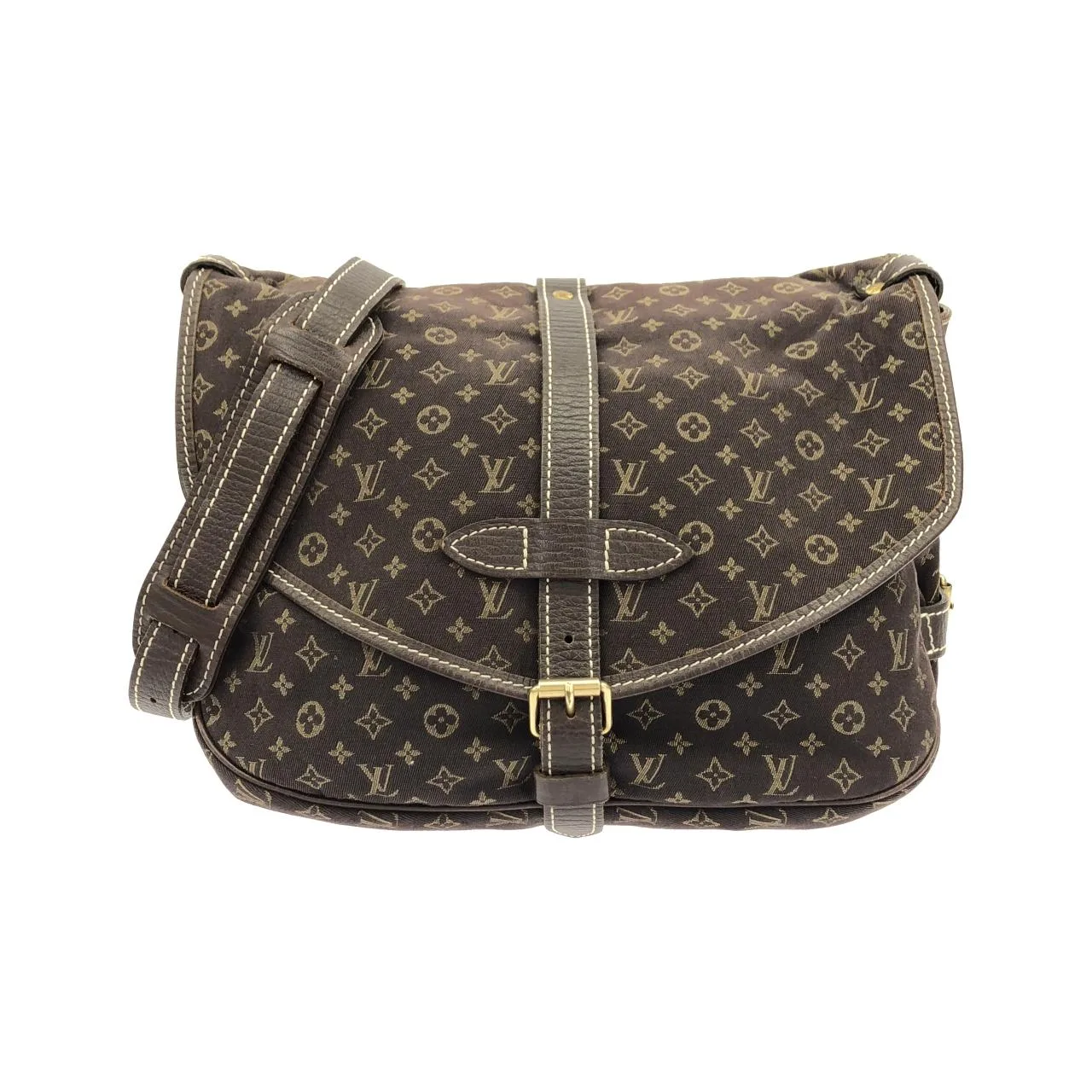 LOUIS VUITTON Saumur M95227 肩背包 Monogram Black