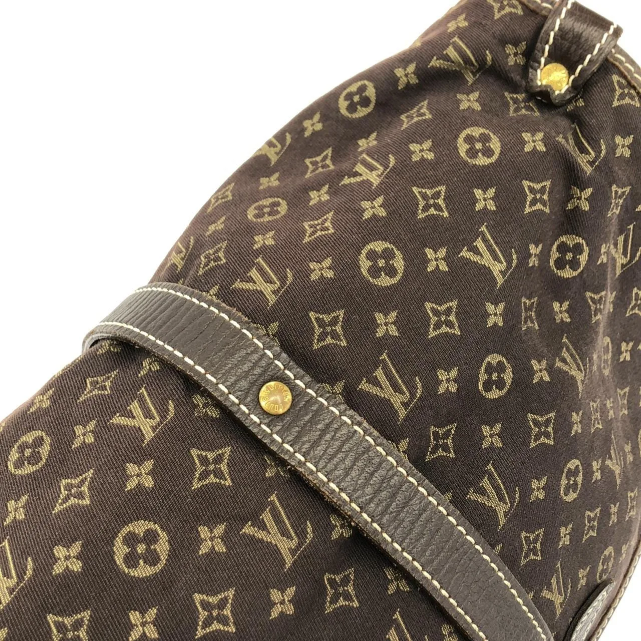 LOUIS VUITTON Saumur M95227 Shoulder Monogram 黑色 Monogram 中古品A - 縮圖 5