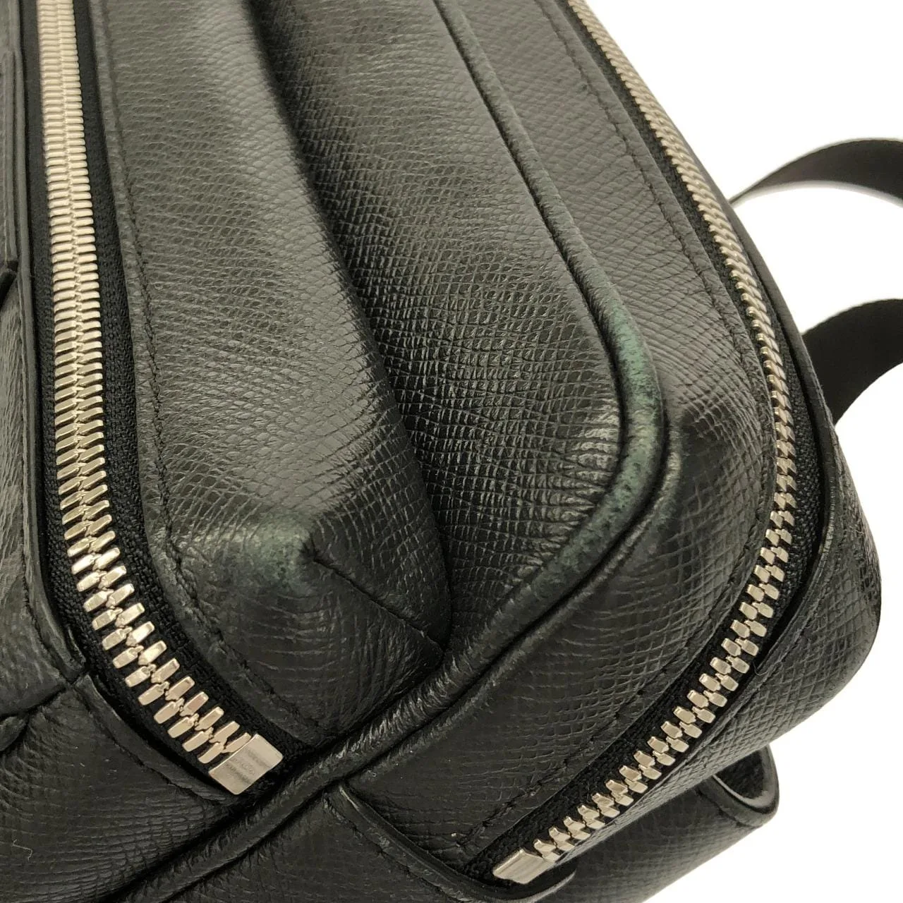 LOUIS VUITTON Bum Bag M30245 Shoulder Canvas 黑色 帆布 中古品B - 縮圖 4