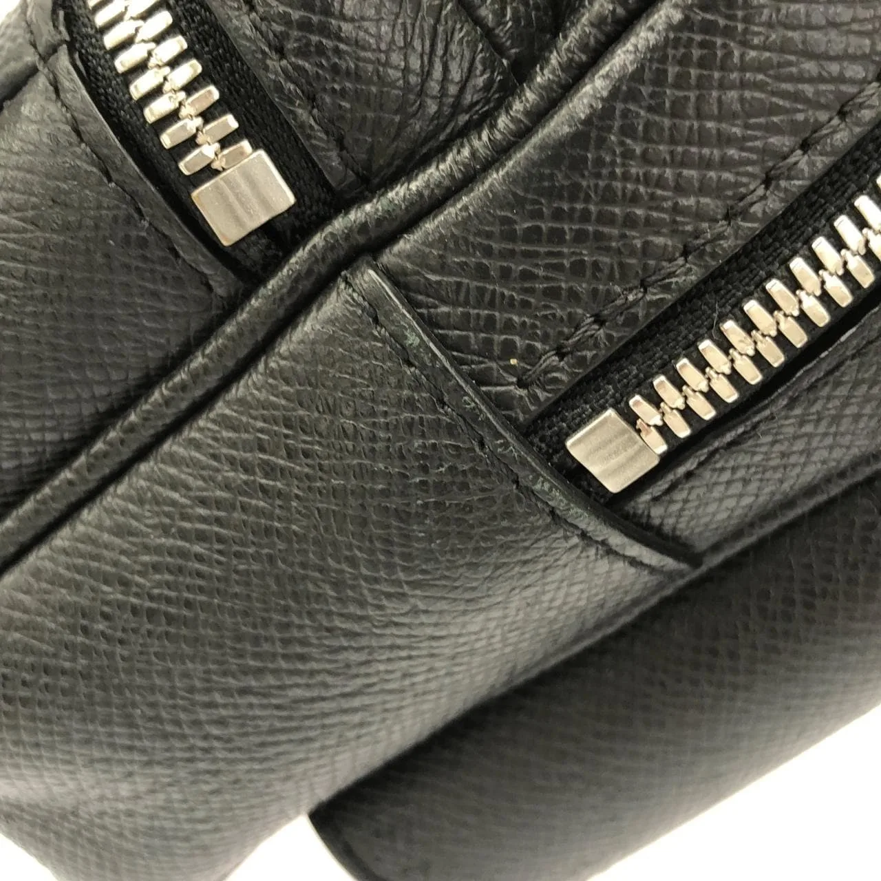 LOUIS VUITTON Bum Bag M30245 Shoulder Canvas 黑色 帆布 中古品B - 縮圖 5