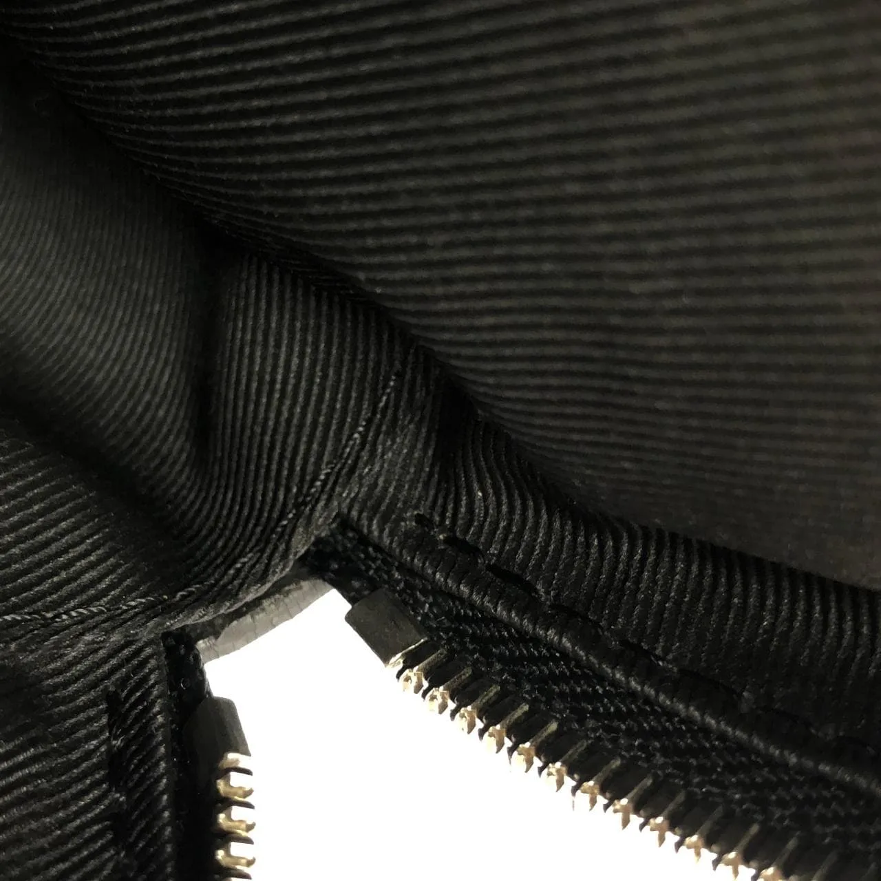 LOUIS VUITTON Bum Bag M30245 Shoulder Canvas 黑色 帆布 中古品B - 縮圖 9