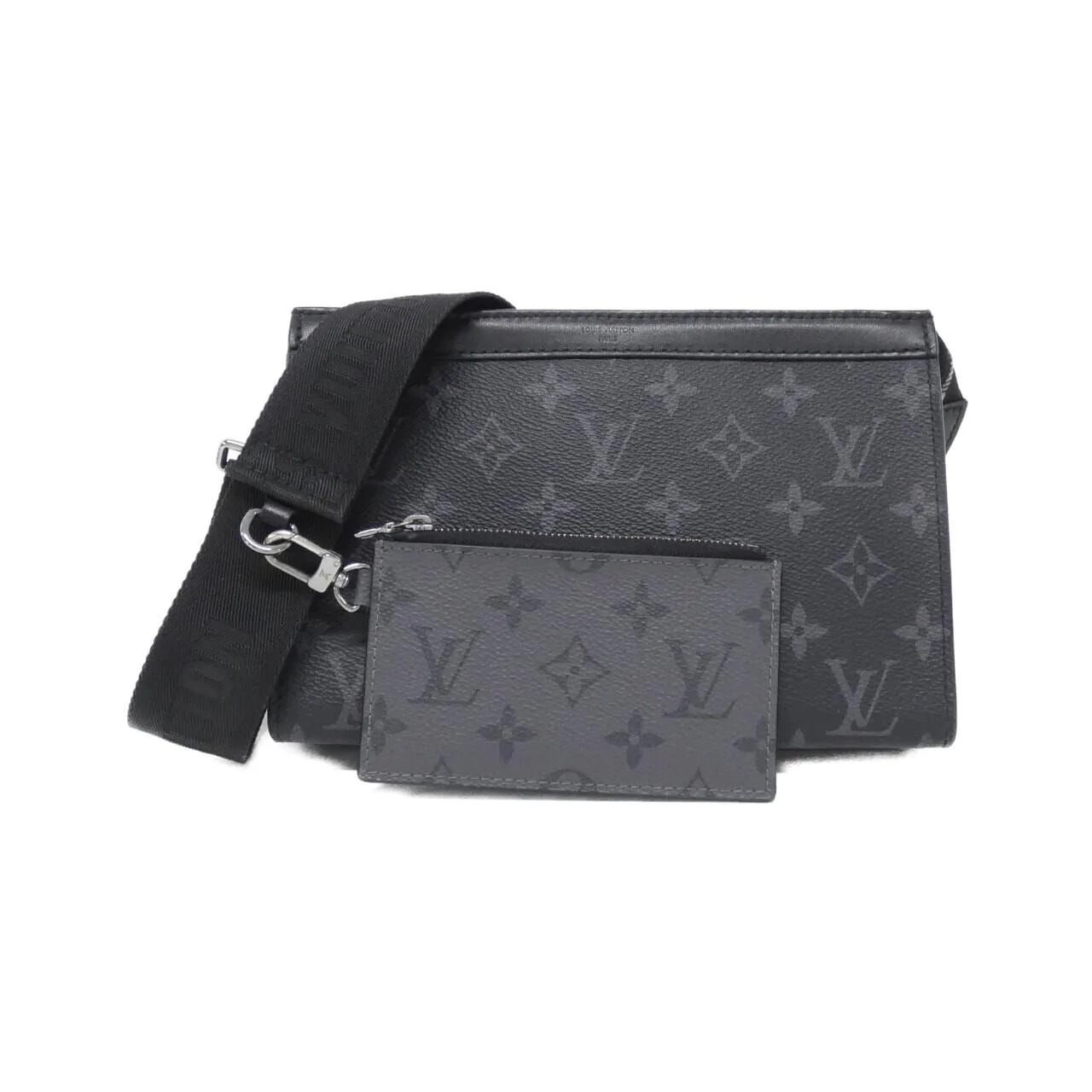 LOUIS VUITTON Eclipse M81124 Shoulder Monogram Black