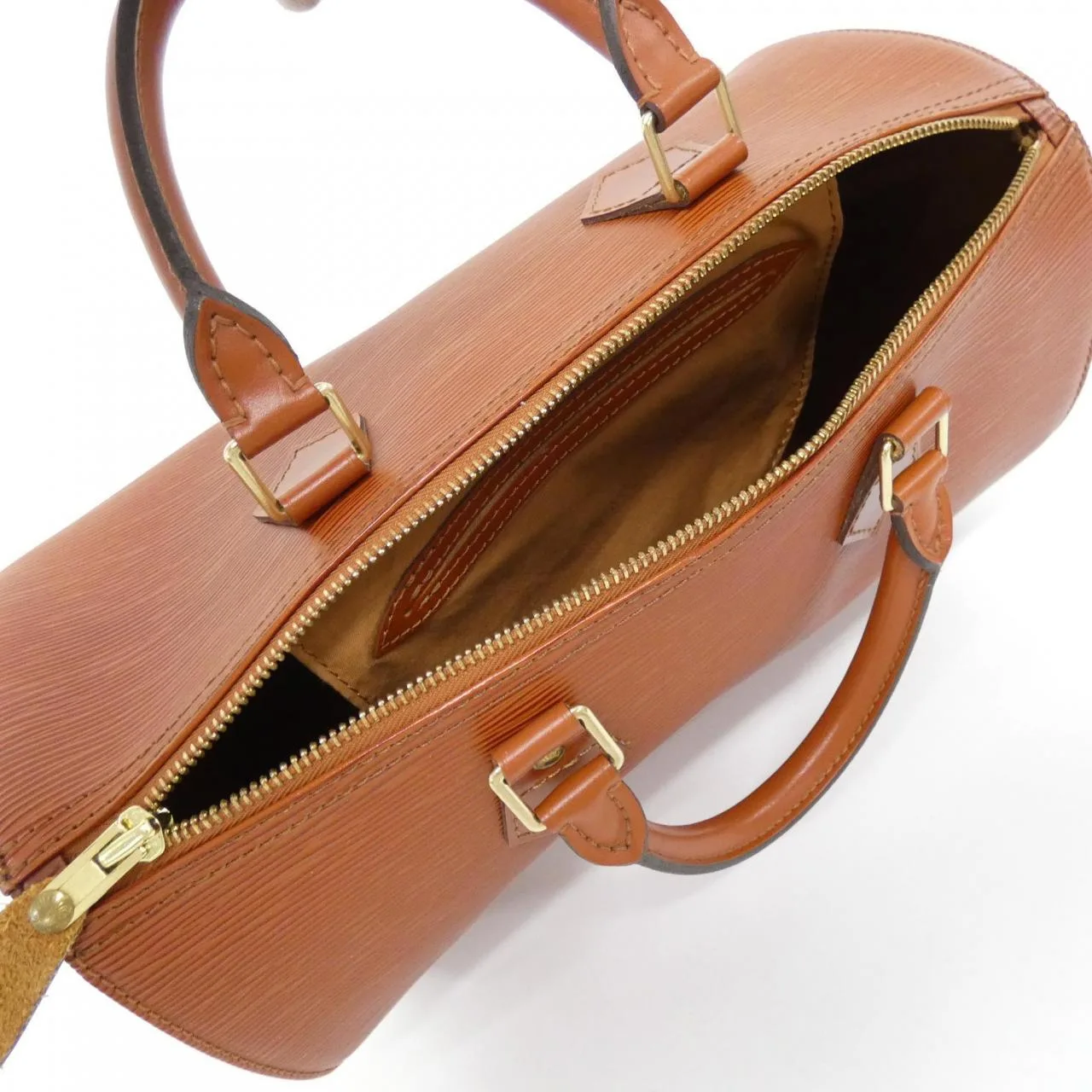 LOUIS VUITTON Speedy M43003 Boston Epi 棕色 Epi 中古品A - 縮圖 7