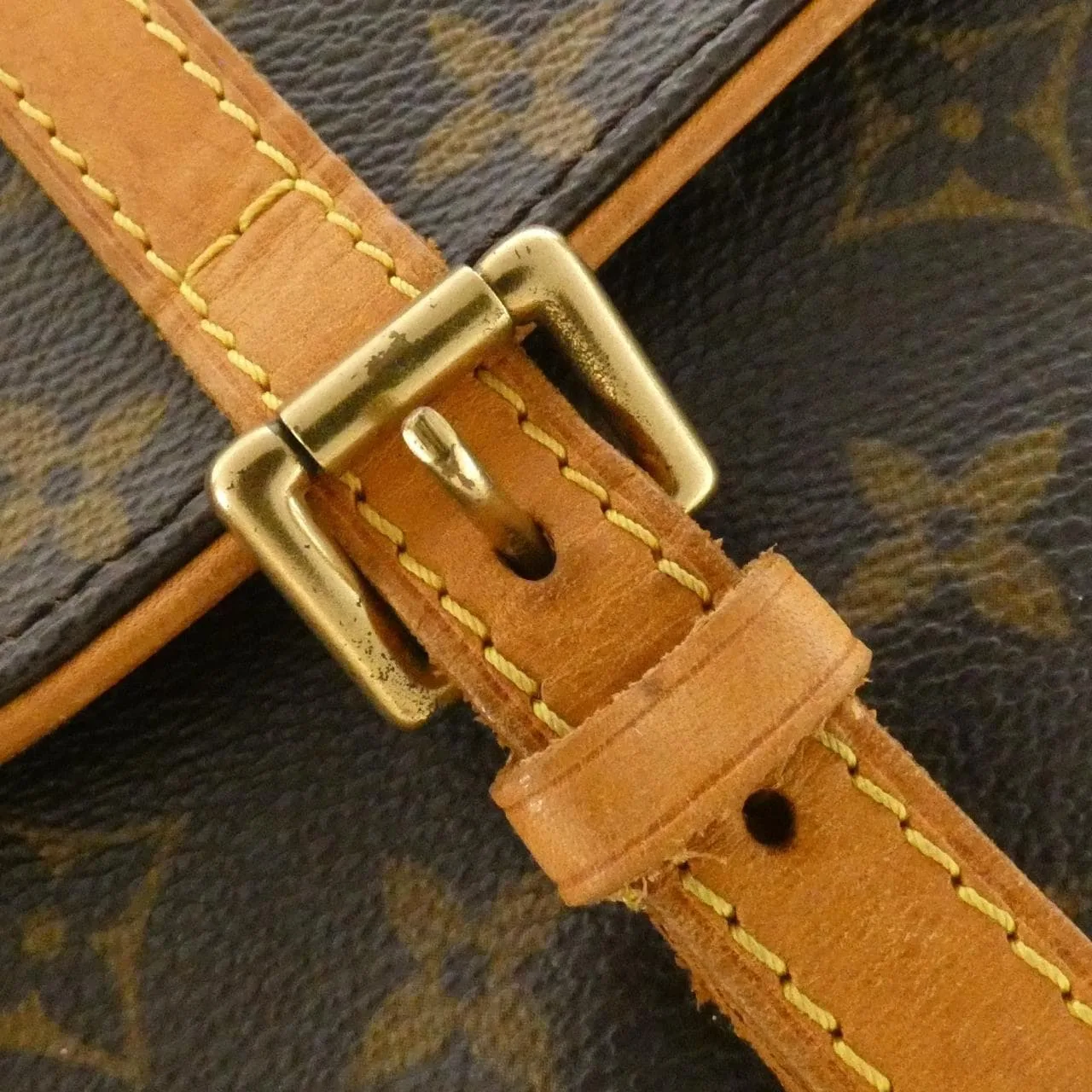 LOUIS VUITTON M51158 Backpack Monogram 黑色 Monogram 中古品B - 縮圖 4